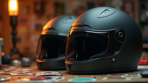 Apprécier la sécurité et le style des stickers casque moto
