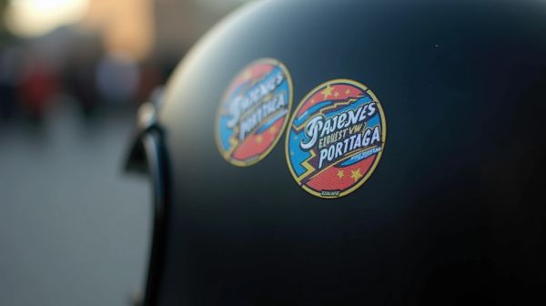 Apprécier la sécurité et le style des stickers casque moto